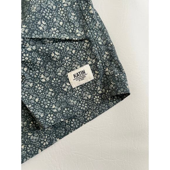 Katin Men's Walter Volley Elastic Swim Trunks size Large Versatile Summer - Picture 6 of 11